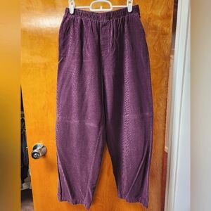 Cabin Creek Purple Corduroy Pants